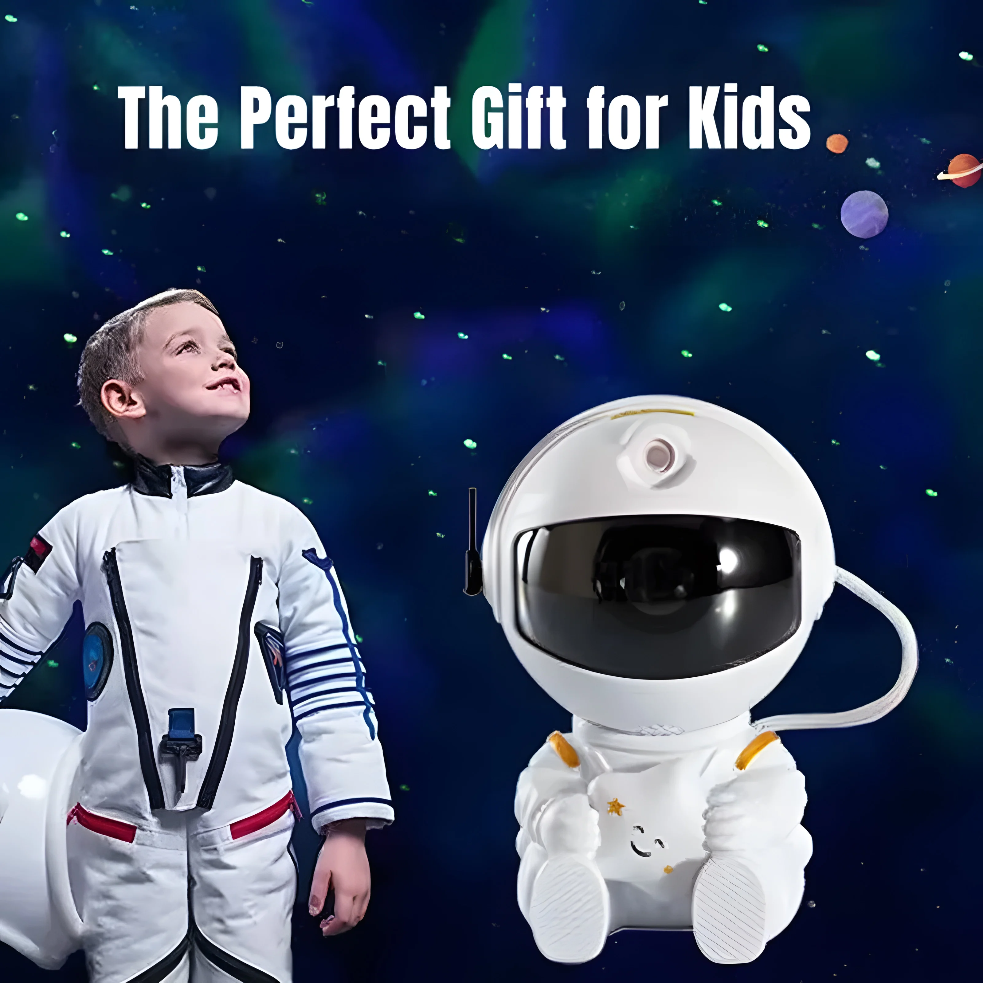 Astronaut Projector Lamp Spaceman Star Projector light constellations lamp Light battery operated baby Night light