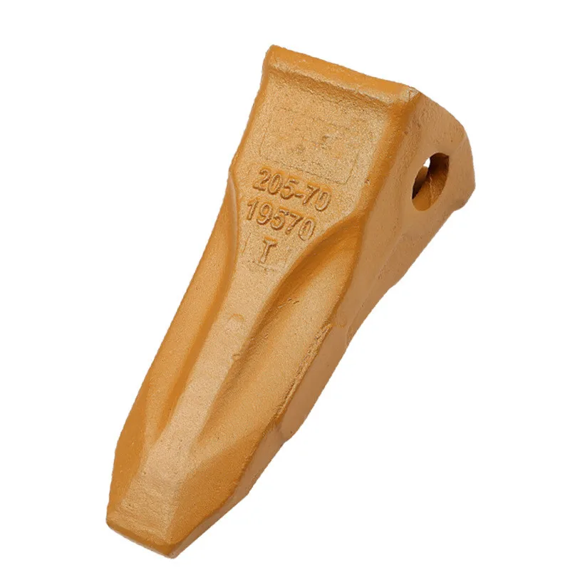 Loader bucket tooth 9j6586 flat teeth tips earthwork teeth rock teeth for excavator 1u3452 9w8452rc 988b pc200  205-70-19570T