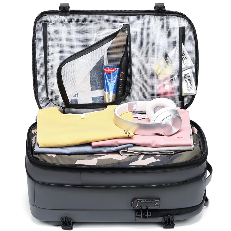 Multifunction Smart Backpack for Travelling Bagpack Mens Business Back Packs Laptop Vacuum Backpack Bag With USB Charging Port