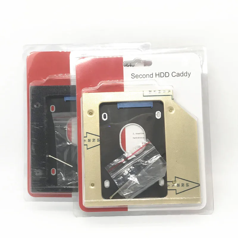 Жесткий диск Sata Caddy Stock SATA алюминиевый сплав hdd caddy 9 5 мм 12