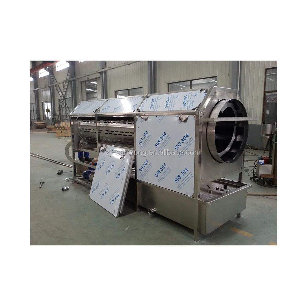 Низкая цена вращающийся барабан OXJ стиральная машина для фруктов и