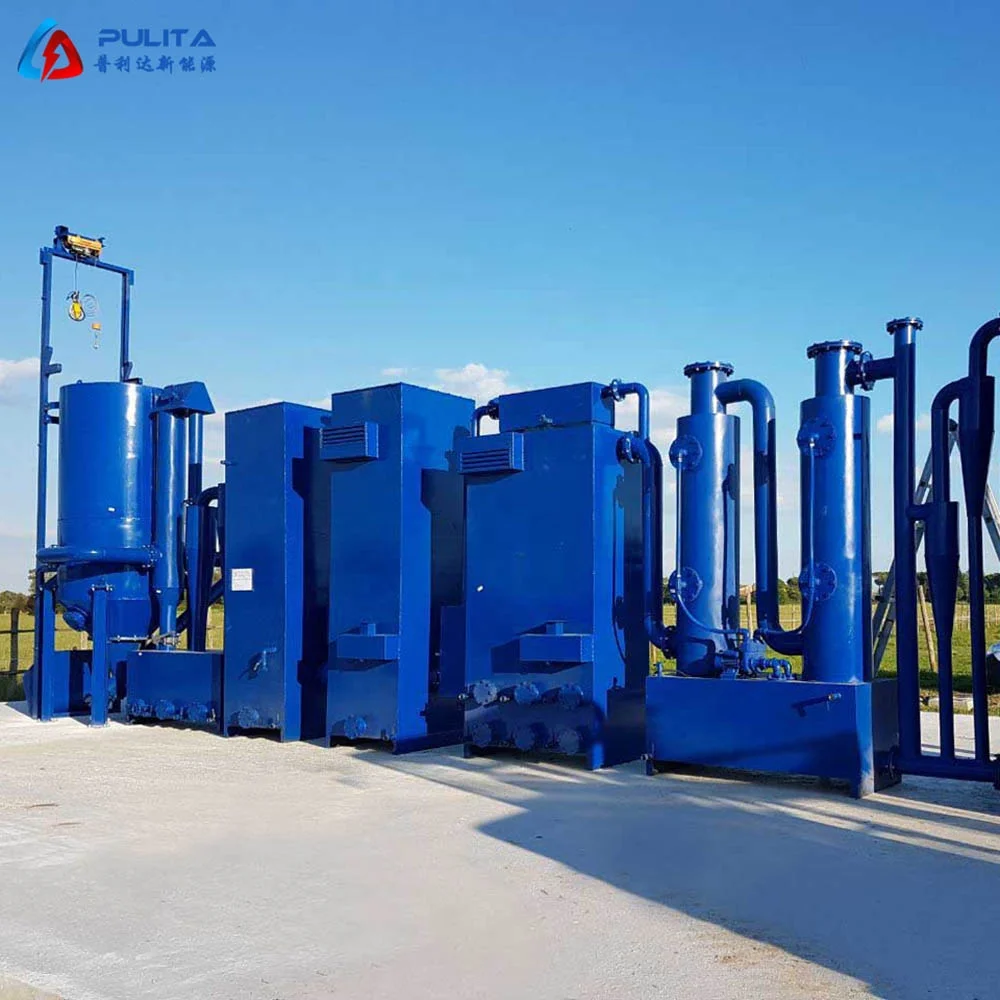 10MW rice husk gasifier electric generator Waste biomass Gasification Power plant wood chips gas plant