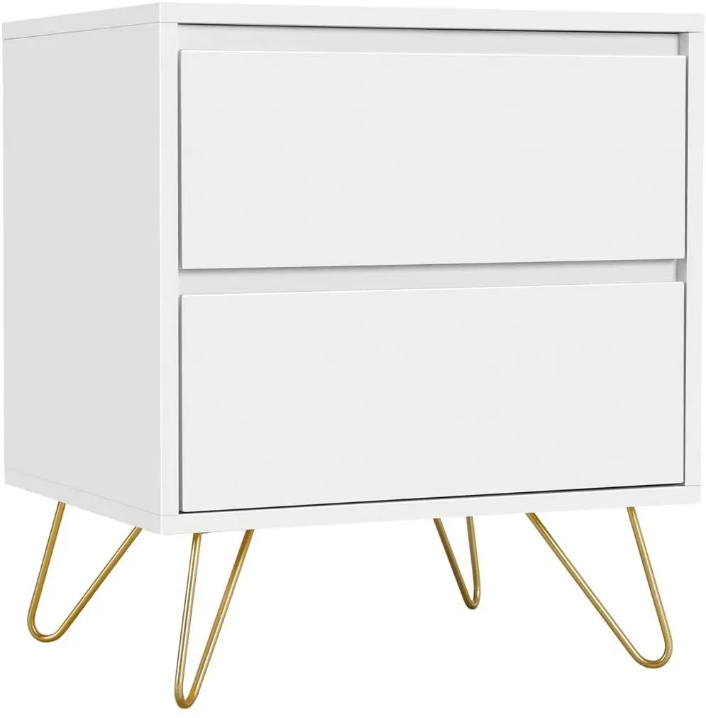 Прикроватный столик для дивана с ящиками хранения прочные металлические ножки Маленький журнальный