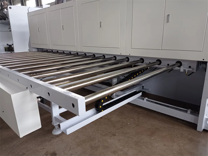 Stainless steel Vertical back and forth V grooving groover cutting machine