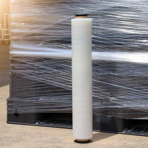 PE Plastic Jumbo Roll Machine and Hand Use Stretch Film Mini Small Roll LLDPE Stretch Pallet Wrap Film