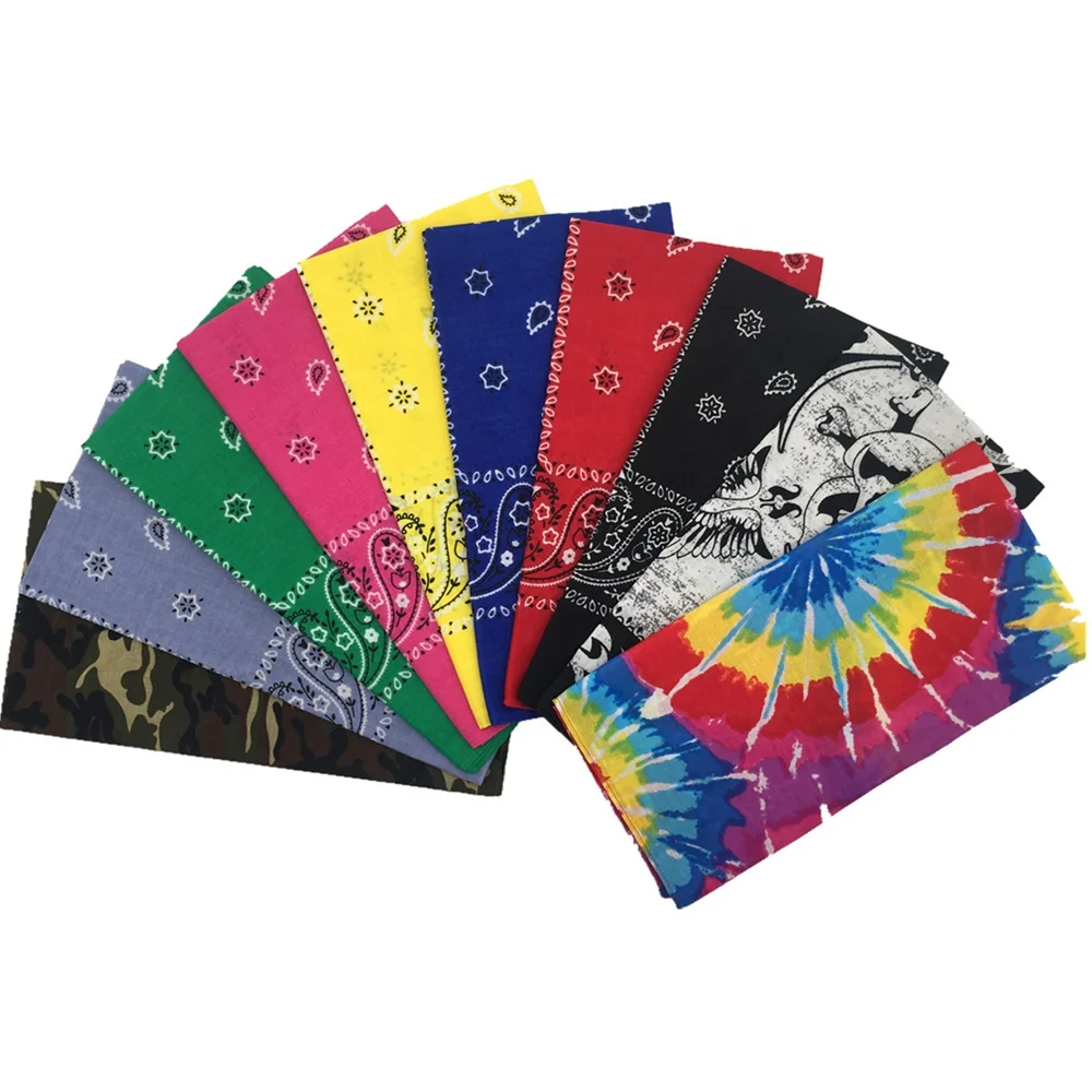 Fashionable cotton winter magic scarf multi functional personalized  assorted combination face bandana headband scarf