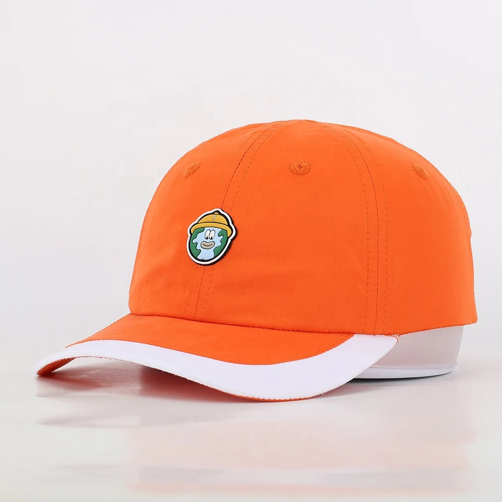 Custom 5 Panel Sports Camp Hat Camping Cap,High Quality Rubber Patch Logo Polyester Wholesale Quick Dry Breathable Unisex Cap
