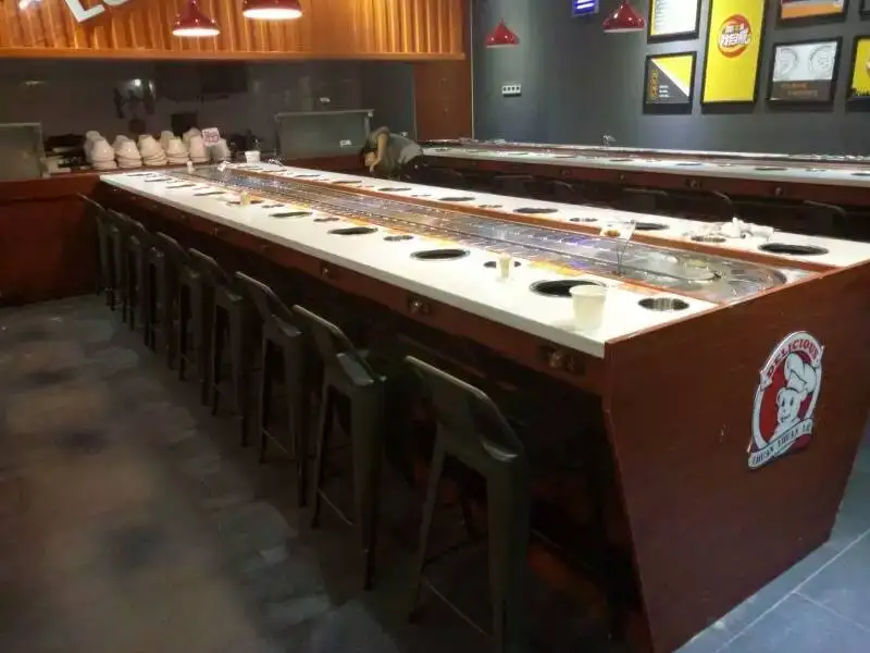 110V sushi conveyor belt  ,hotpot conveyor for restaurant