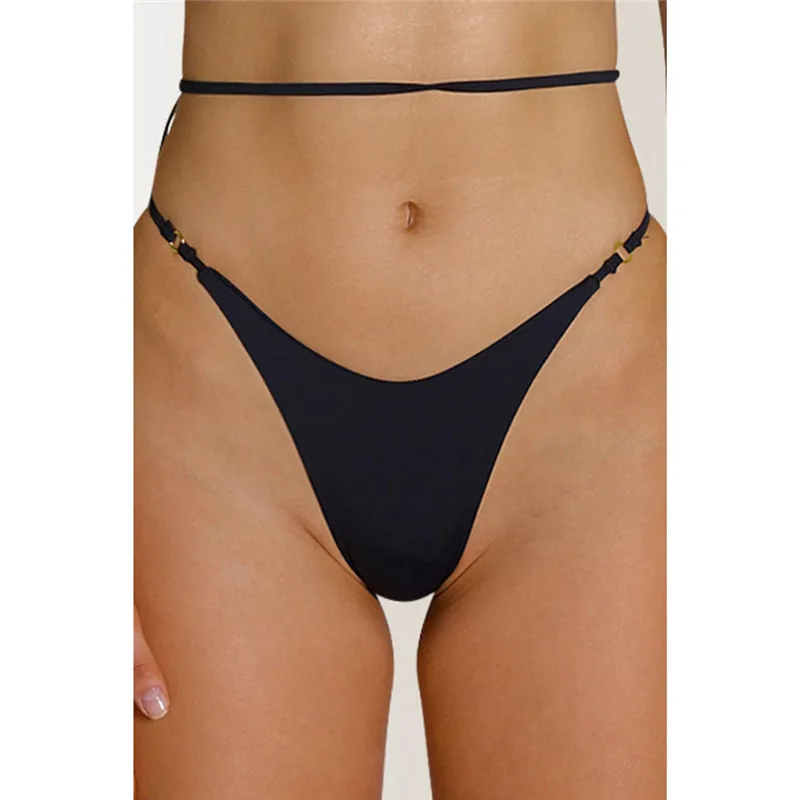 New trending sexy brazilian bikini bottom for girls fashion bathing suit women push up 2 piece bikini set beach swimwear
