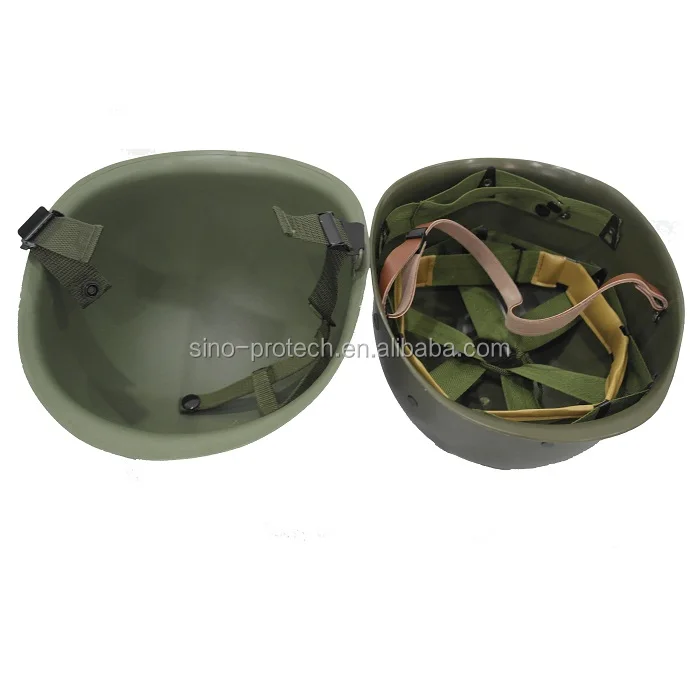 Lightweight M1 Double Layer military Steel army green plastic Helmets