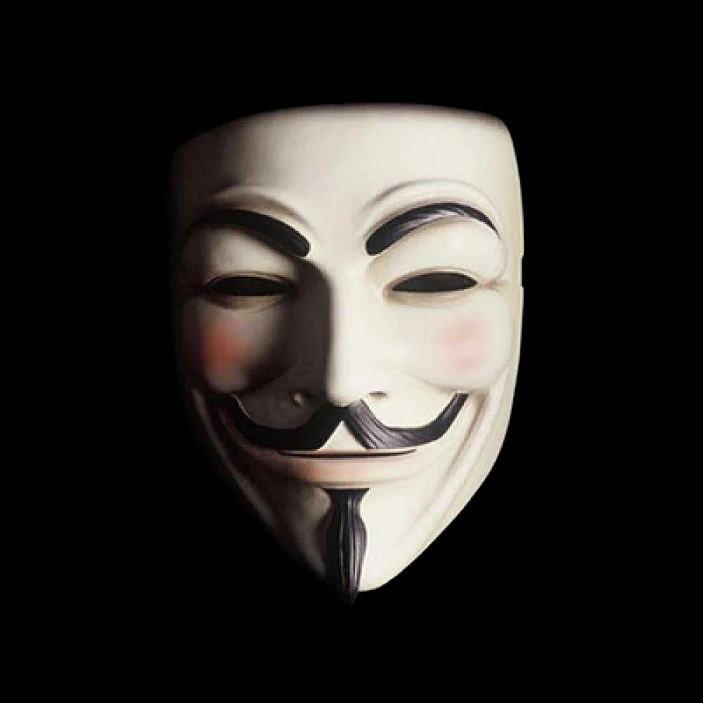 Hacker Mask for Kids Anonymous Mask Halloween Costume Cosplay Masquerade Party