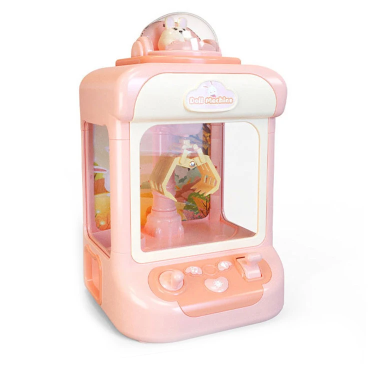 Children Game Coin Operated Mini Toy Gift Claw Machine Funny Gift Crane Machine For Kids