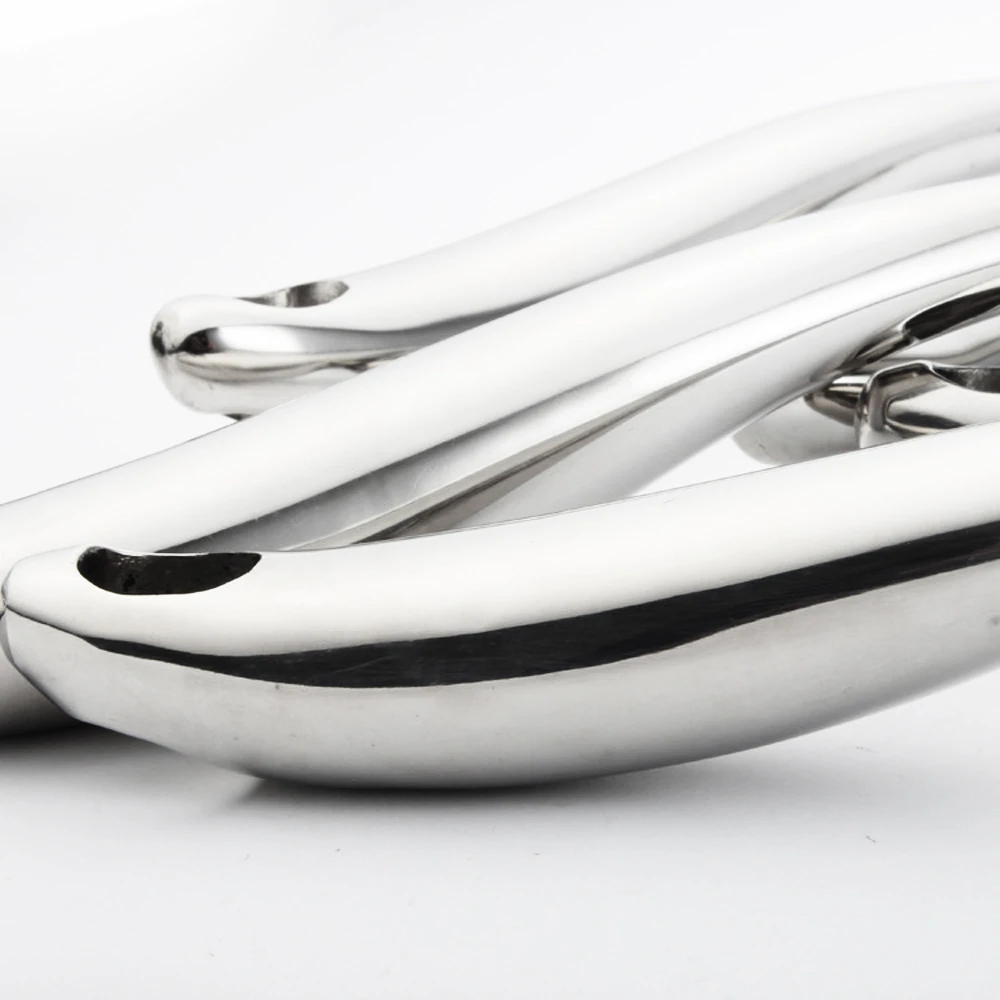 Hollow ergonomic handles stainless steel soup ladle spoon mirror polished kitchen gadgets turner cookware serving utensils set