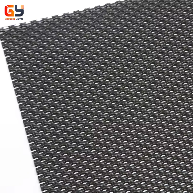 High Quality DVA Mesh Black Coated Window Screen Protection Net One Way Vision Mesh Metal
