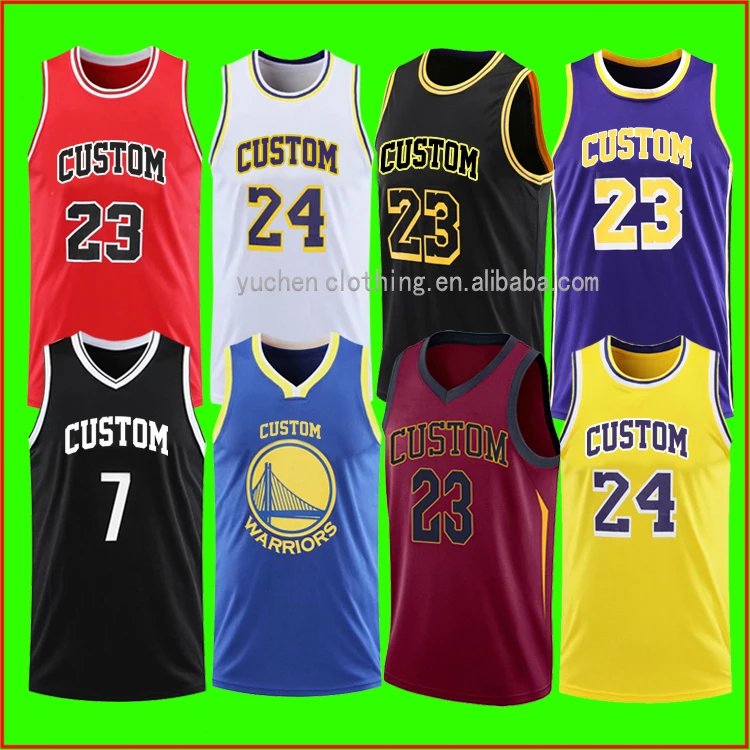 Professional Jersey Factory Custom Wholesale High Quality American Team Basketball Jersey