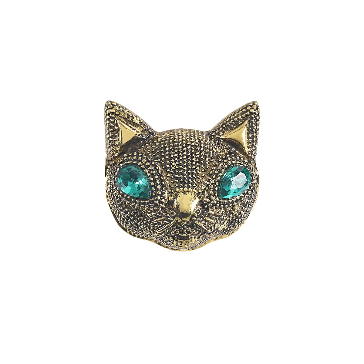 Weiman Jewelry Factory Outlet Pins and Brooches Customized Retail Wholesale XD824117 Cat Head