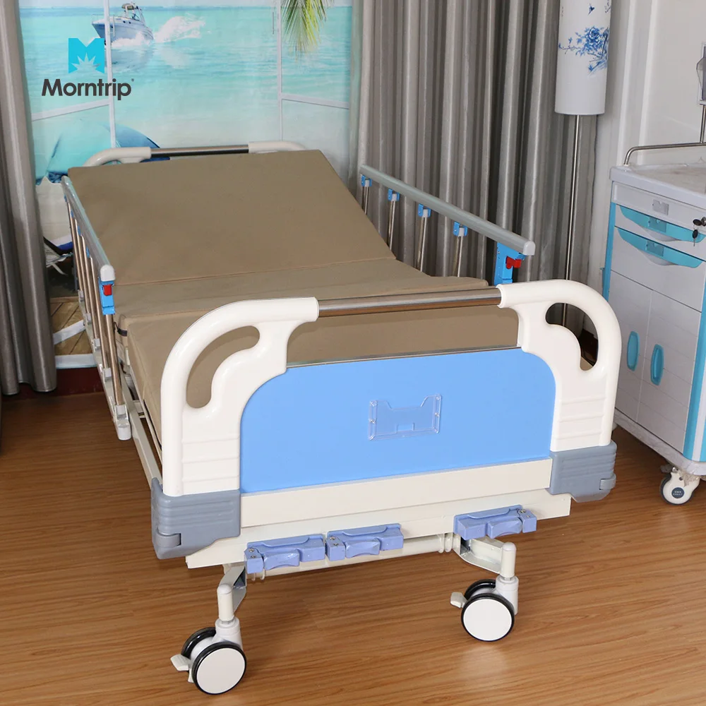 Medical Equipment Hospital Manufacturer Supply Manual Cheap Prices Two Functions Hospital Bed
