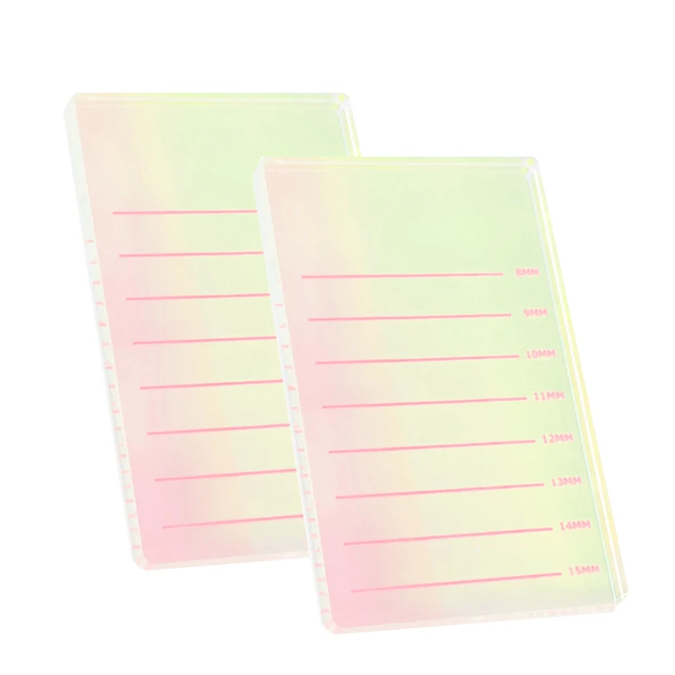 Acrylic Iridescent Lash Pallet /Laser Eyelash Extension Tile