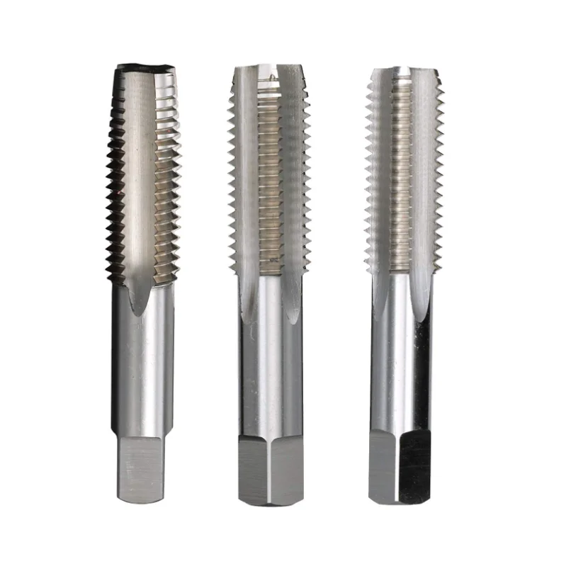 DIN352 Thread Tap Carbon Steel Metric Hand Tap Straight Flute Hand Tap Tapping Tools For Threading On Metal Steel