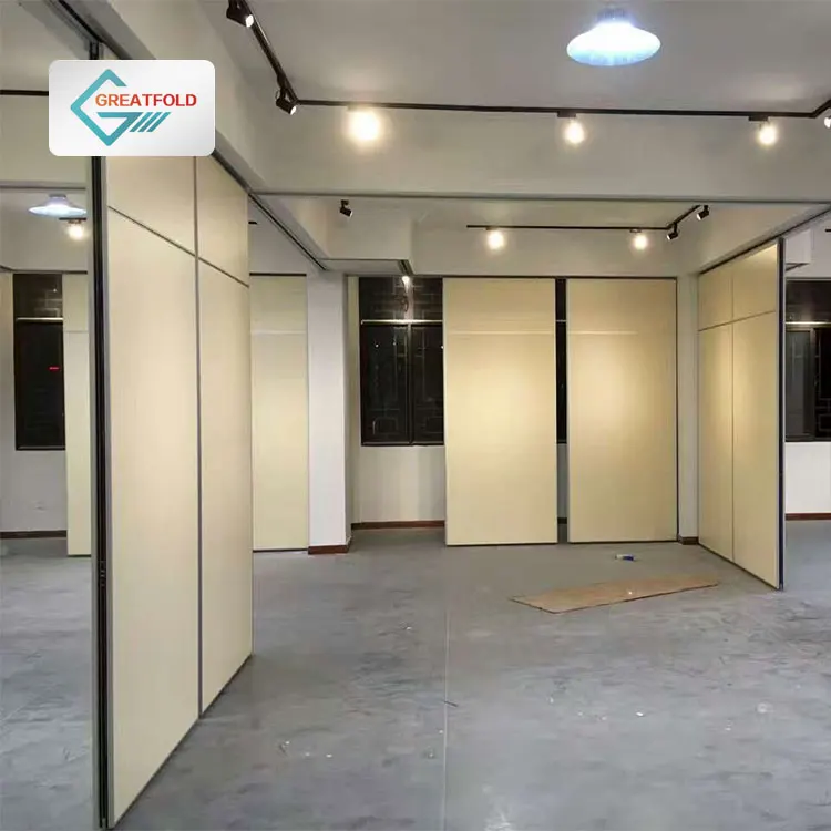 Art Gallery Sliding Operable Design Partition Wall Exhibition Center Movable