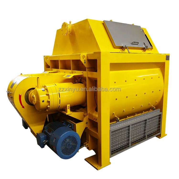 Factory Direct Supply Js2000 Twin Shaft Electrical Concrete Mixer