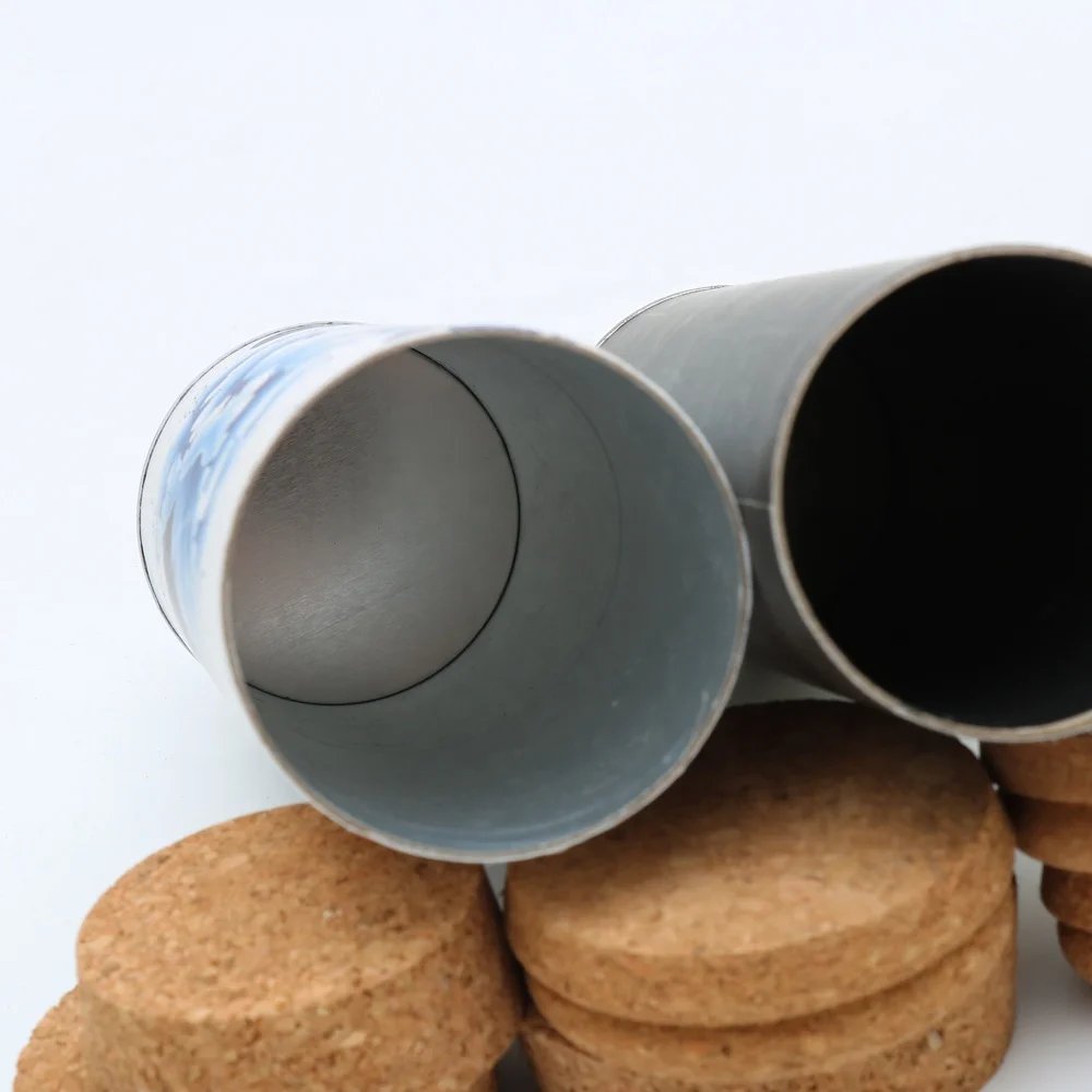  Custom Biodegradable Paper Cardboard Tubes With Cork