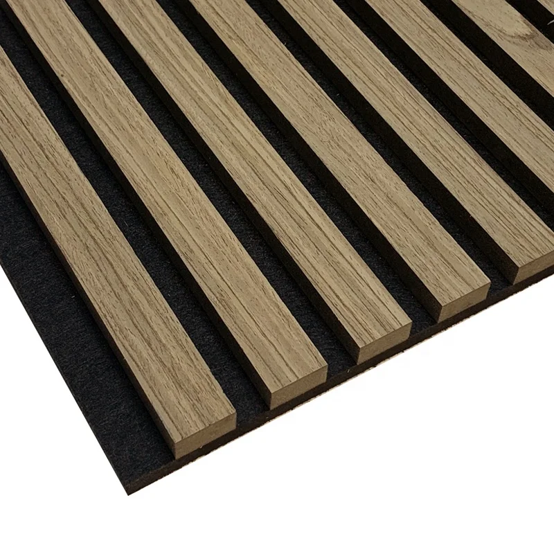 Environmental fiber and MDF  Wood Wall Acoustic Panel