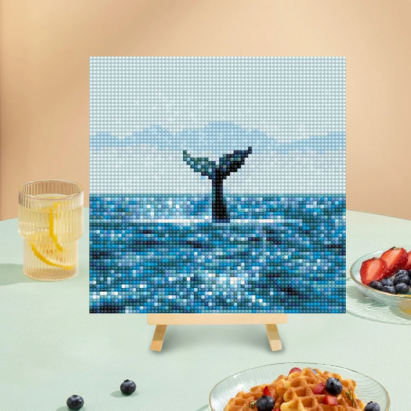 Wholesale New Design Diamond Paintings 5d 20*20 Diy Diamond Painting Animal Diamond Art Painting For Kids And Adults