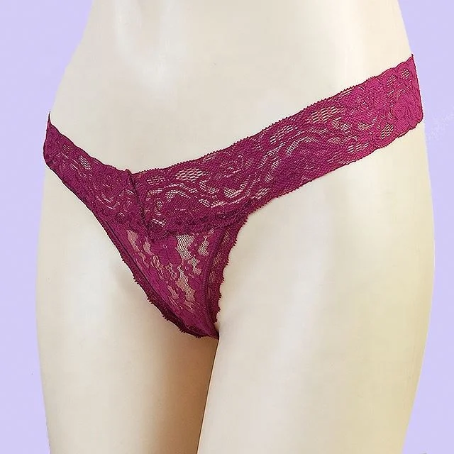 
Stock Lace Thong Panties Sexy Underwear For Women And Girls 