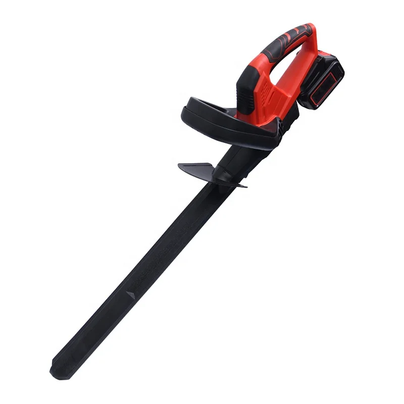 electric grass and hedge trimmer shear cordless 2 batteries rechargeable pruning electric hedge trimmer