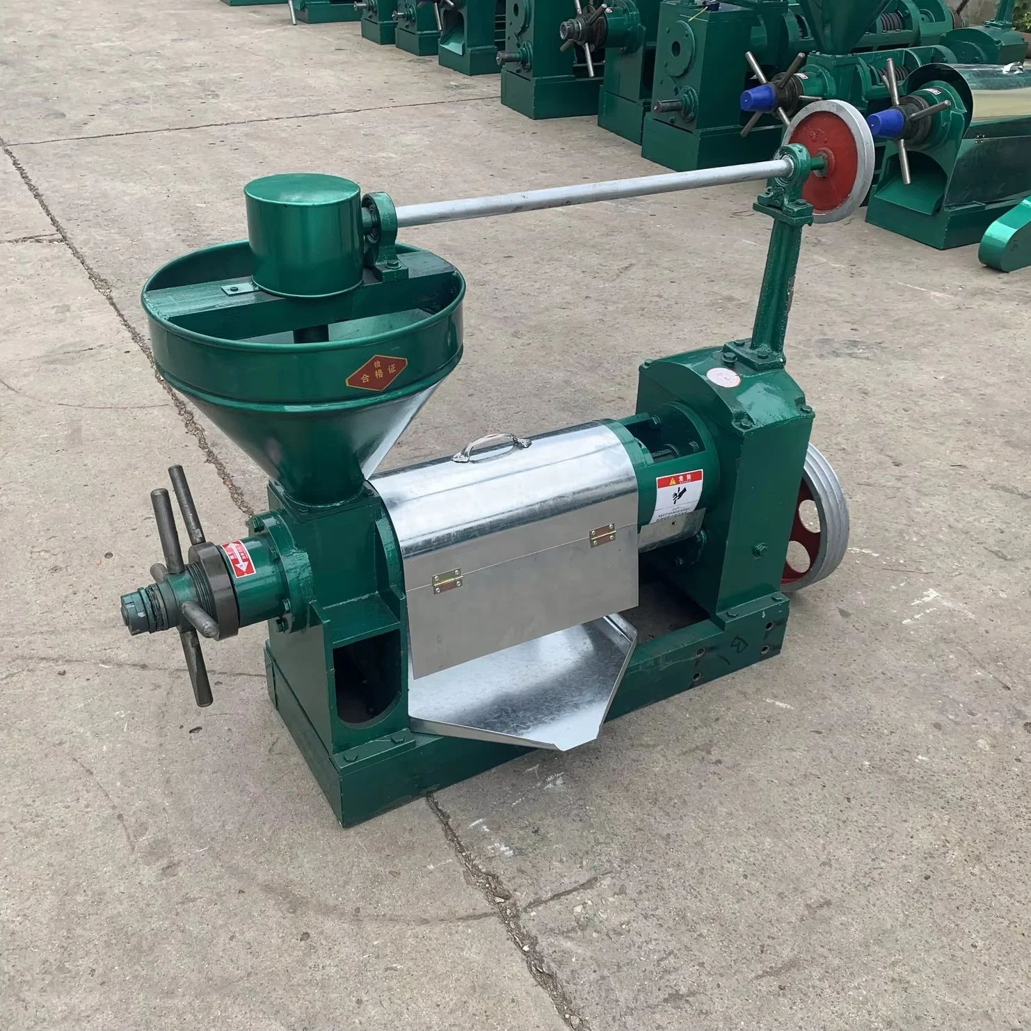 Palm nuts press oil 6YL-95C diesel engine oil press