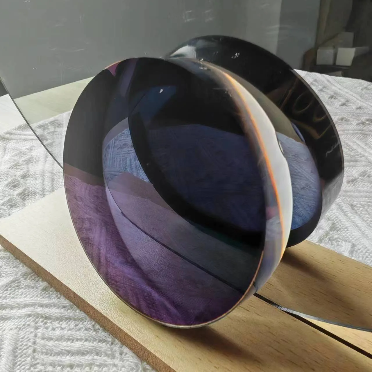 1.56 Photogrey S/F HMC Photochromic Grey Single Vision Semi-Finished Green Coating Optical lenses