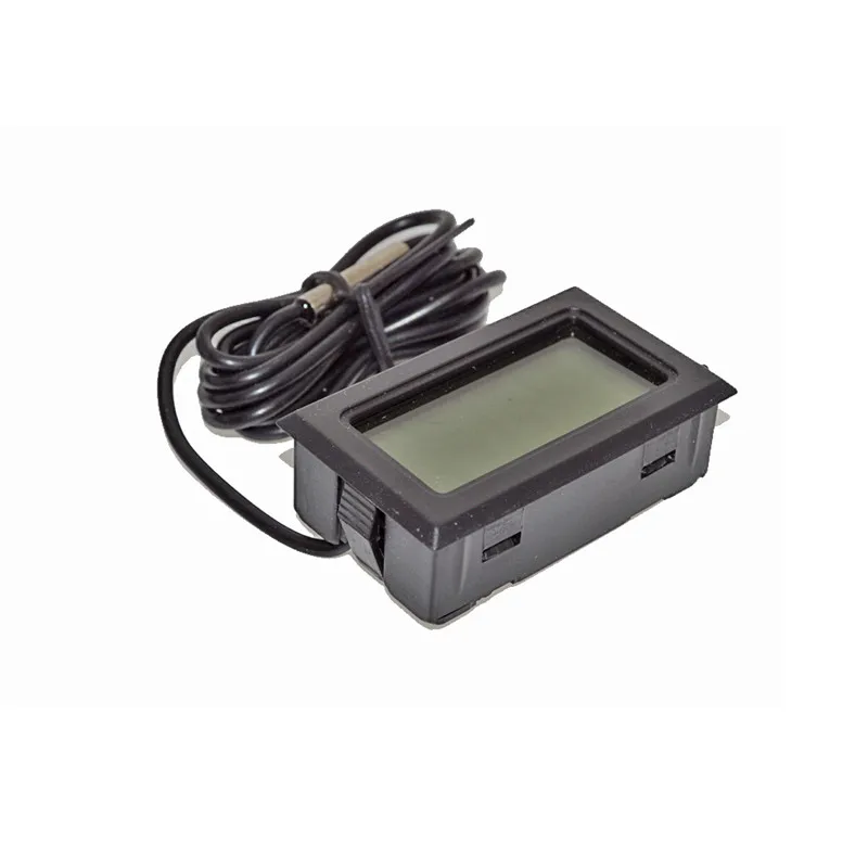 LCD Thermometer Temperature Digital for water temperature Coolers Chillers Mini 1M Probe Black for arduino