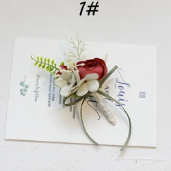 Corsage and Boutonniere Wedding Corsage Boutonnieres Corsage Boutonniere for Wedding Flowers Accessories Prom Suit Decor