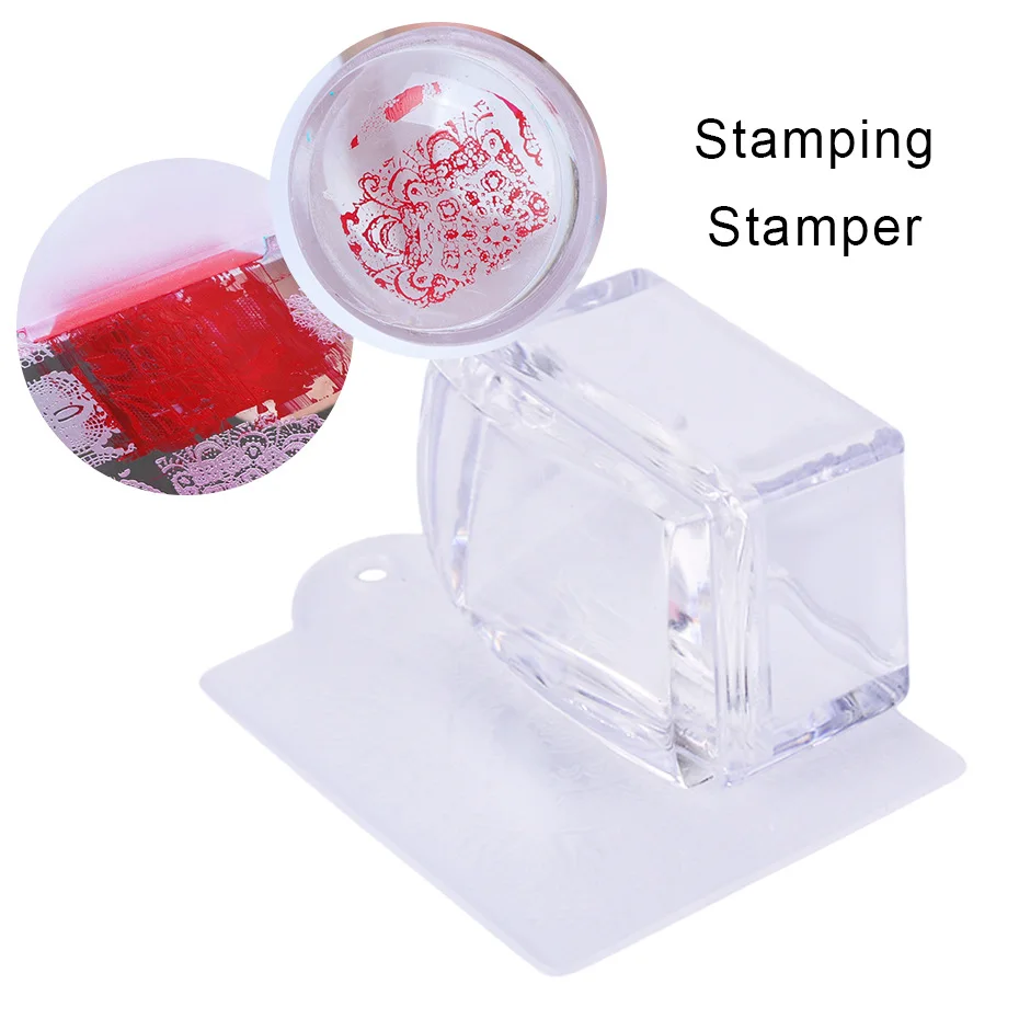 2024 New Arrival Custom Nail Polish Stamping French Tip Stamping Gel Nail Stamp