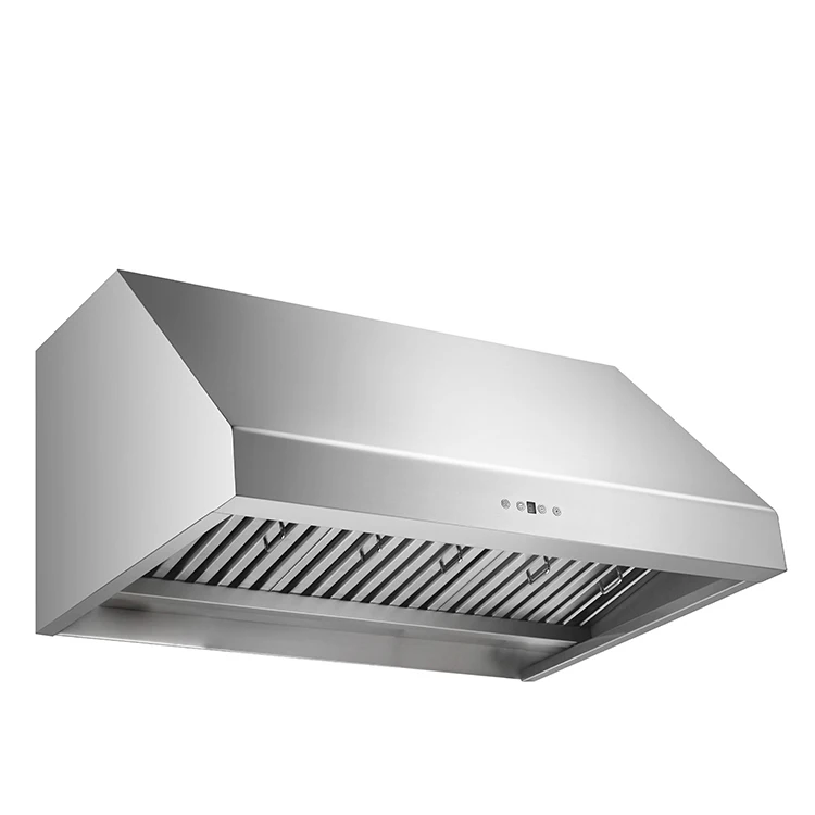 Professional Ducted Range Hood 900CFM Under Cabinet Hood Commercial Smart