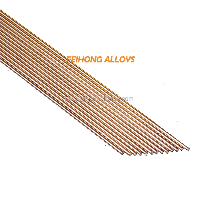 Phosphorus Brazing Rings Rod Bcup-2 Flat and Square Rods High Quality CP202 Copper Alloy