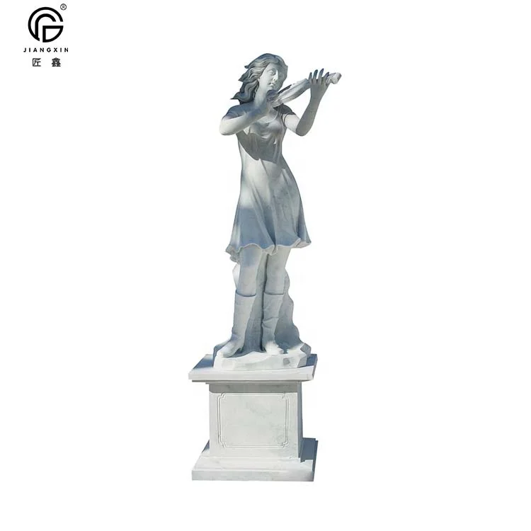 Customized Life Size Garden Naturel Marble Angel Statue