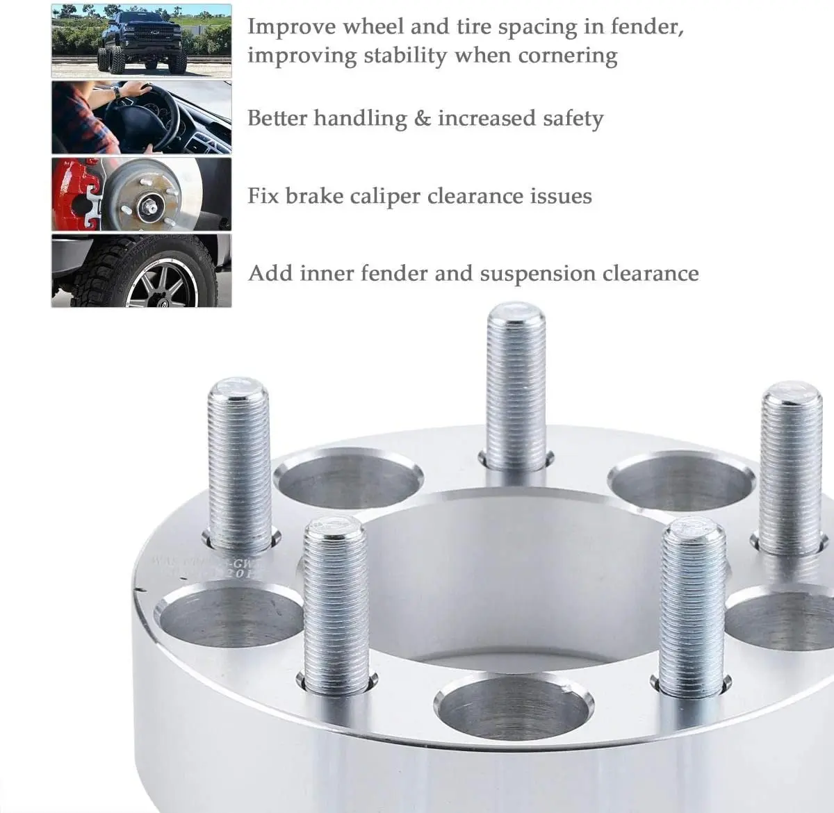 2pc 50mm Hub Centric Forged Aircraft Aluminum Wheel Spacer 5x120 CB72.56 for BMW