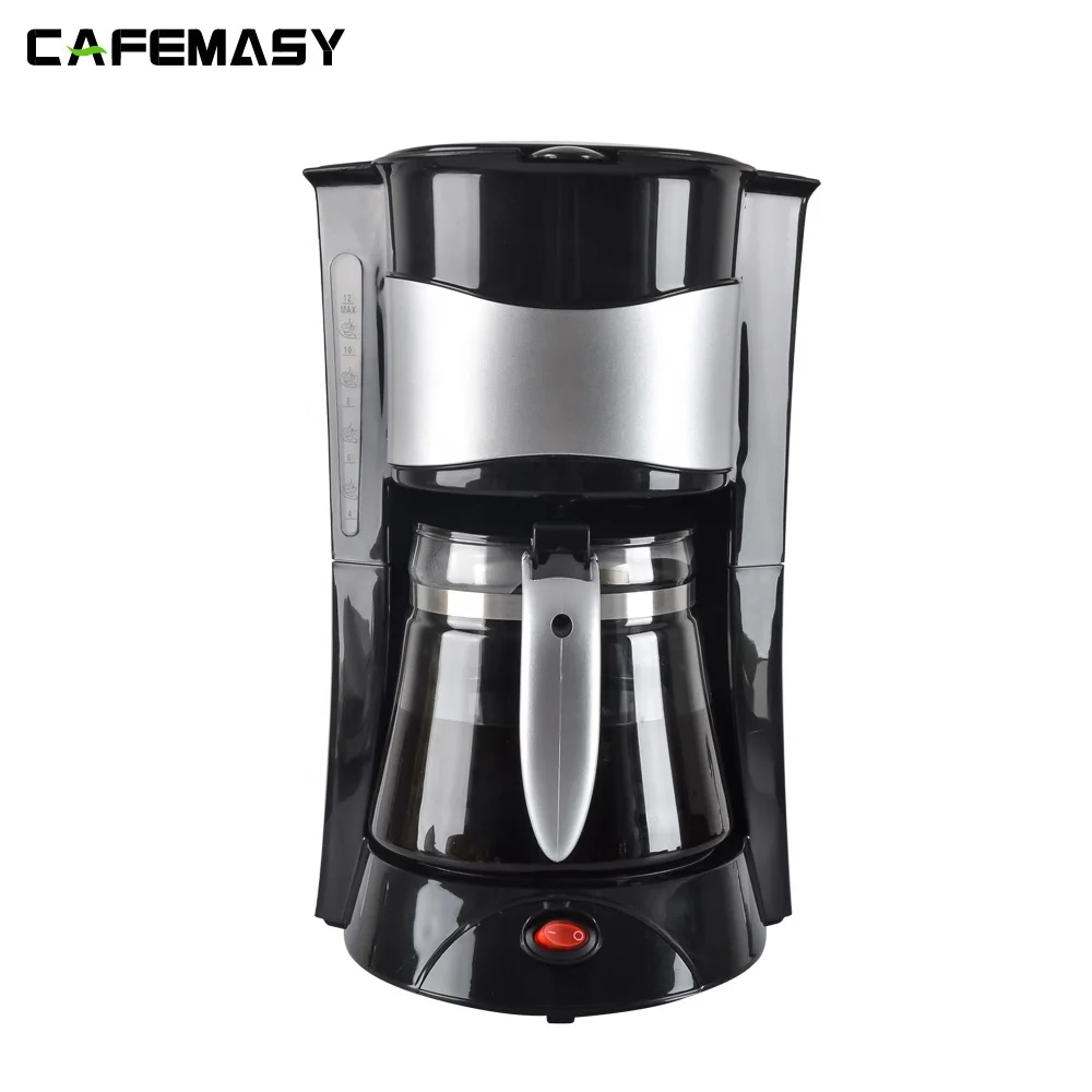 CAFEMASY High Quality Electric Coffee Machine 6 Cups Commercial Coffee Machine American Drip Coffee Machine