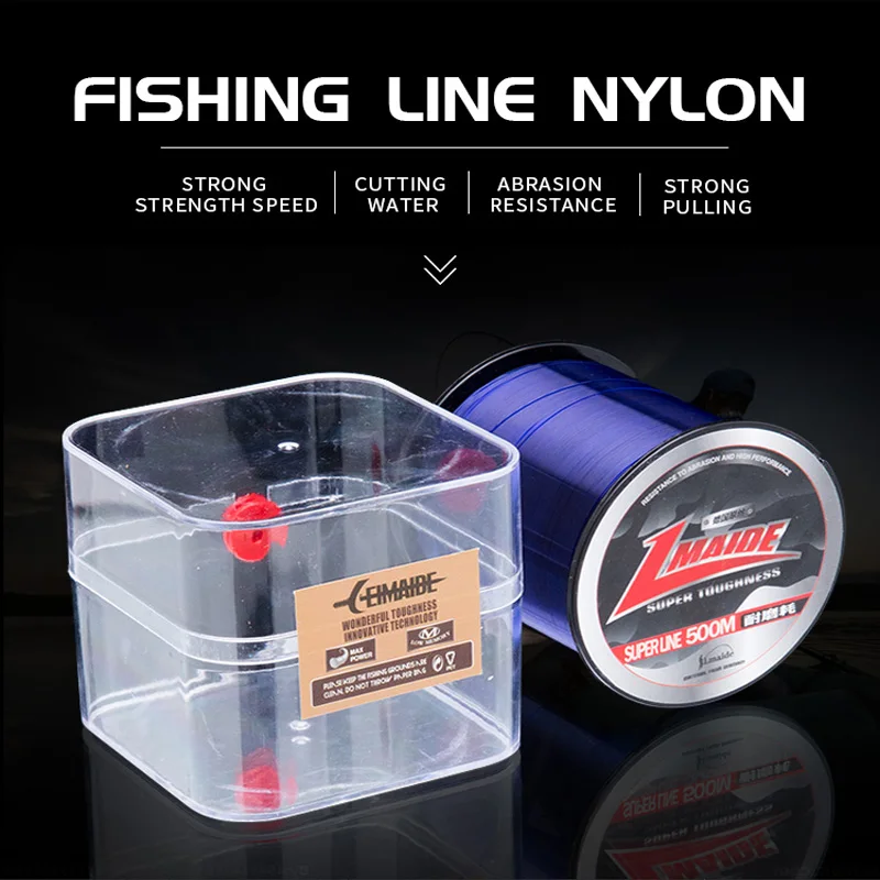 Lmaide New 500m Hilo De Pescar Rope Line Fishing Rope Fishing Line  Nylon Fishing Line Rope for Sale
