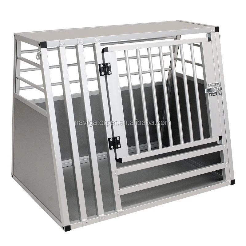 High Quality Aluminum Dog Pet Transport Cage