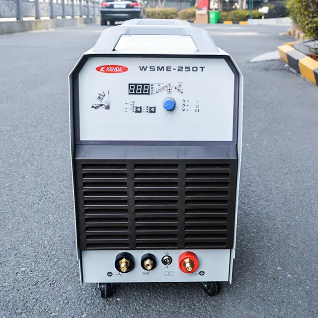 
KENDE Portable IGBT Technology 3PH High Frequency Aluminium Welder Welding Machine Pulse TIG AC DC WSME 250 