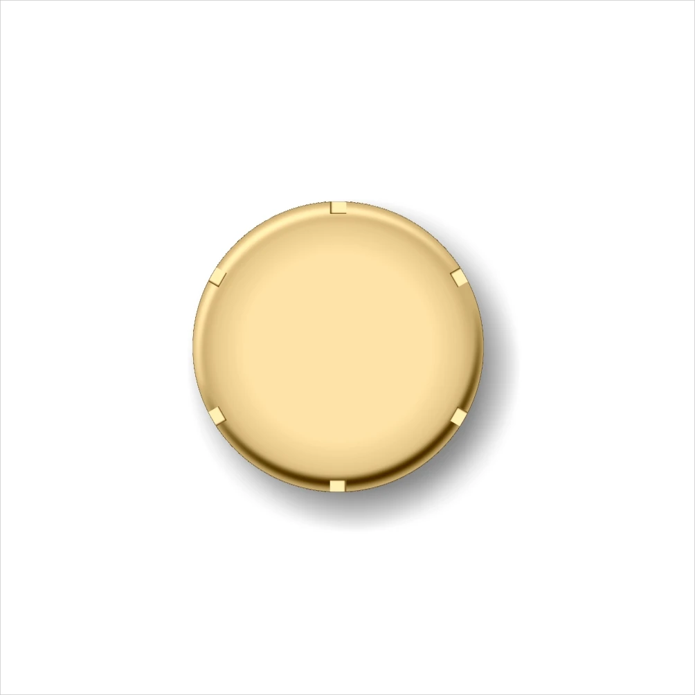 Factory Wholesale Japan Movt  Quartz Back Movement Stainless Steel Watch Caseback