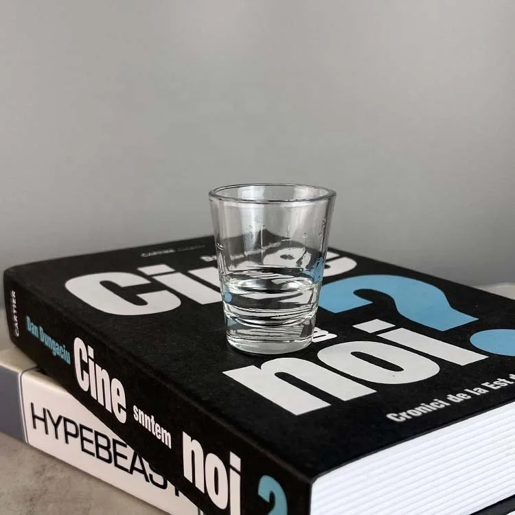 Custom Logo 58ml Vodka Whiskey Wine Cup 15ml Blanks Espresso Sublimation Glass Shot Glasses