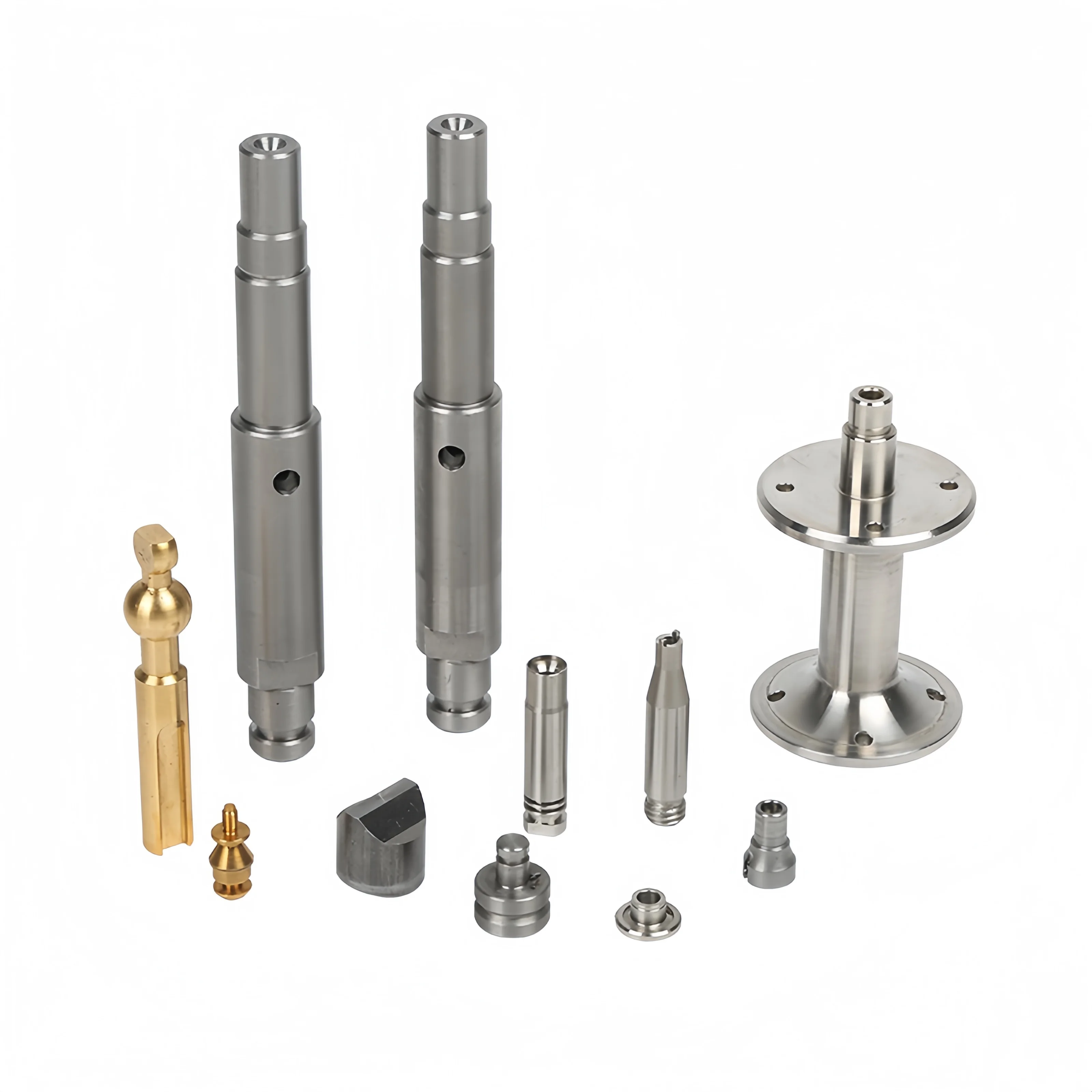 Custom Cheap Cost Different Material hardware fitting bag accessories keychain snap hook metal brass lamp CNC machining parts