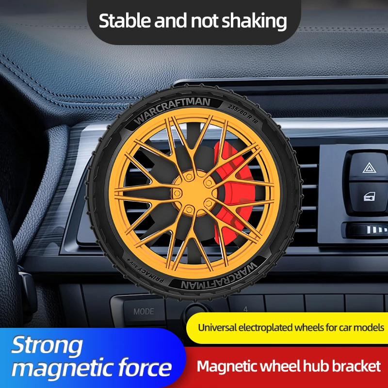 Amazon hot product mini portable strong magnetic mobile phone stand New design mobile installation dashboard car vent stand