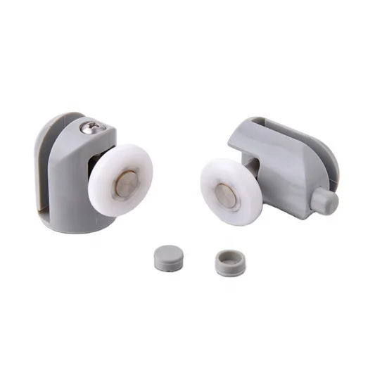 Quardian shower door parts single plastic shower door rollers