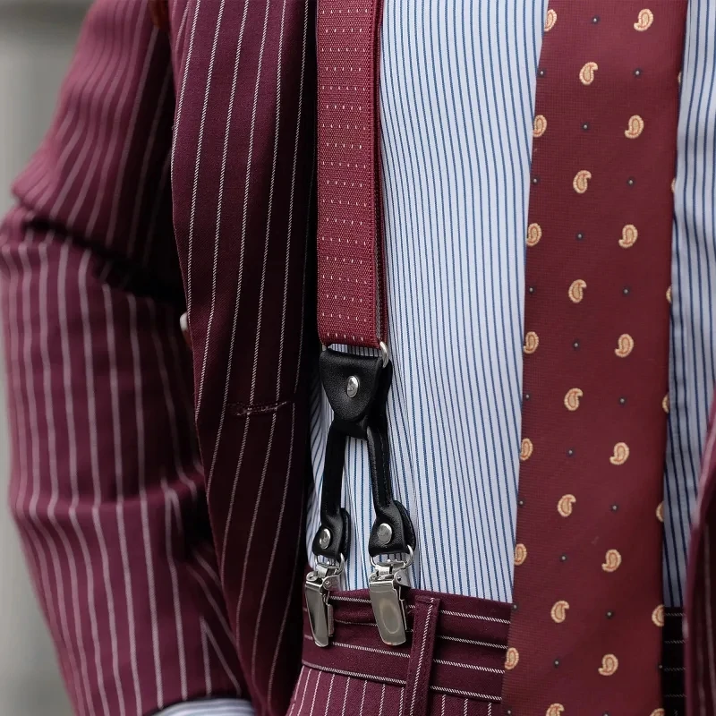 2020 New fashion style mens braces suspenders logger work suspenders for man and woman