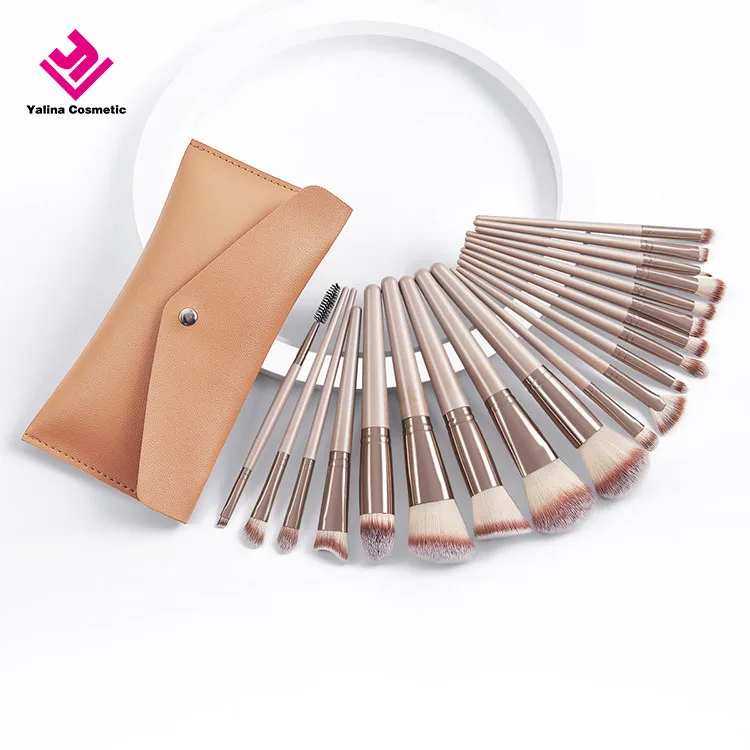 20pcs Makeup Brush High Quality Cosmetic Make Up Brushes Low Moq Custom Logo Private Label Makeup Brushes Set